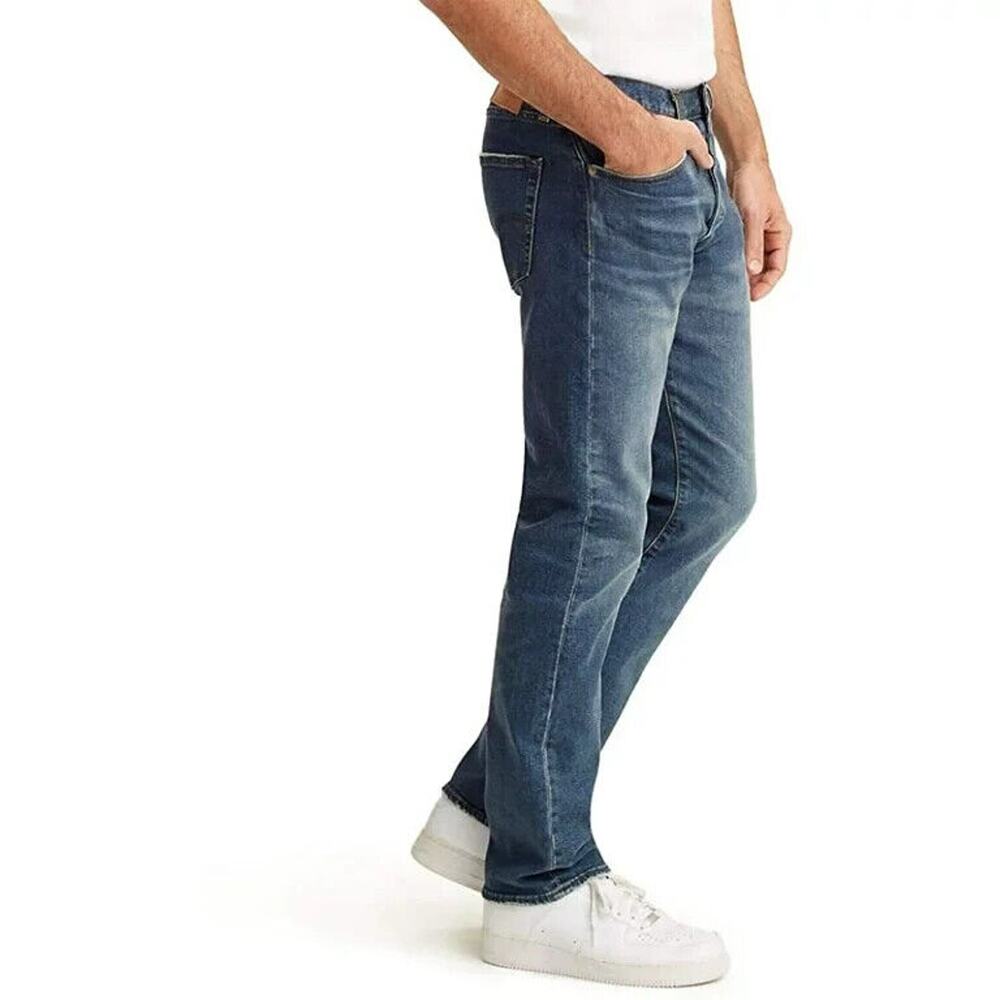 NEW Levi's Mens 501A Original Fit Button Fly Stretch Jeans Size 42 X 32 - Picture 2 of 5